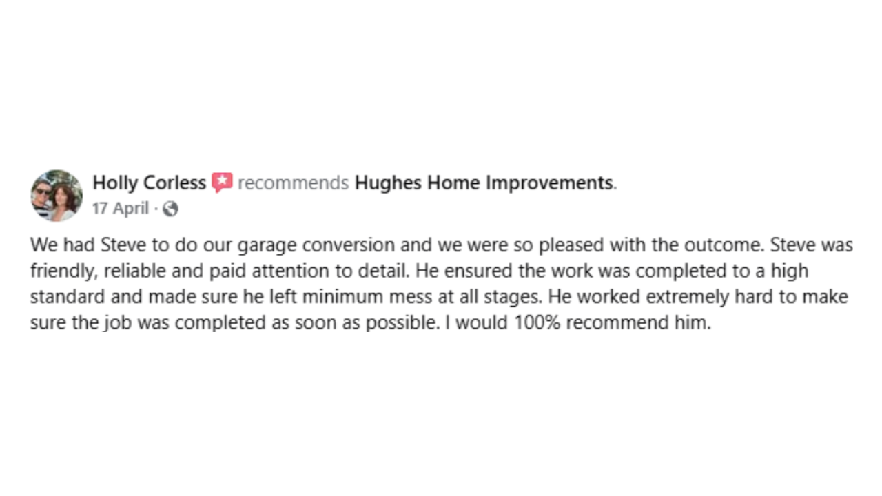Customer review 1